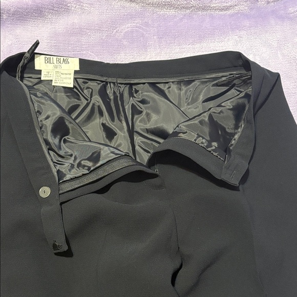 Bill Blass Navy Blazer and Pants Set - Picture 5 of 9